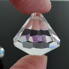 20mm crystal diamond ball suncatcher crystals, chandelier prism bead suncatchers