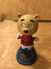 Christmas Bear Solar Toy