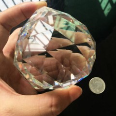 100 80 60 50MM CRYSTAL Glass Ball Chandelier Prism DIY Pendant Decor SUNCATCHER