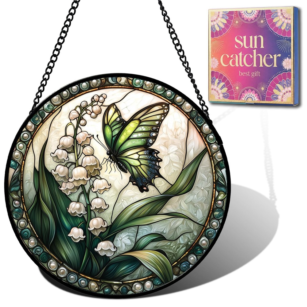 Butterfly Window Hanging Sun Catcher Acrylic Decor for Mother’s Day Gifts