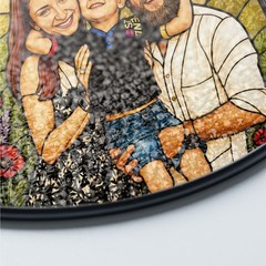 Custom Family Photo Sun Catcher Personalized Gift for Mom Wife Parents