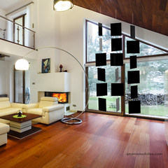MODcast Art Mobiles + Dividers Black | Sultry. Elegant. Minimalist. Modern.