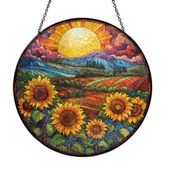 10Inch Stained Glass Suncatcher for Home Decor, Gifts, and Special Occasions