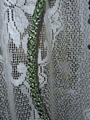 Green Beaded Suncatcher 12″ Round Ring