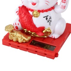 Solar Waving Cat Innovative Cute Solar Lucky Cat Solar Powered Fortune Cat With