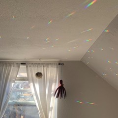 Clear Faceted Crystal Ball Prism Set – 30mm Hanging Sun Catchers for Elegance