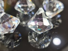 20mm crystal diamond ball suncatcher crystals, chandelier prism bead suncatchers