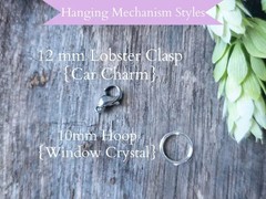 Fairy Suncatcher, Star Car Charm, Whimsy Car Charm, Moon Suncatcher