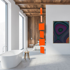 MODcast Art Mobiles + Dividers | Orange | Sultry. Elegant. Minimalist. Modern.