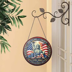 United States Years of Freedom Stained Glass Suncatcher
