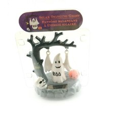 Solar Dancing Swinging Boo Ghost Direct Light Or Natural Sun light USA Seller