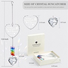 Dog Memorial Gifts for Loss of Dog, Dog Memorial Crystal Suncatcher Accessories