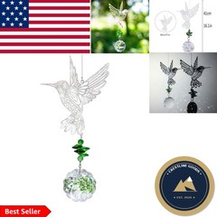 Enchanting Flower Prism Hummingbird Suncatcher – Perfect Gift for All Occasions