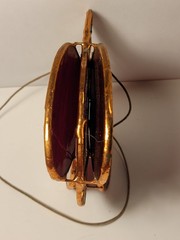 Handmade Stained Glass Ladybug Suncatcher Window Hanging Home Decor