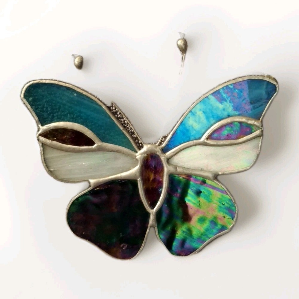Butterfly Sun Catcher Multi-Colored Hanging