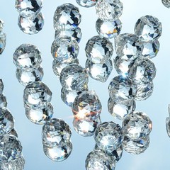 Crystalsuncatcher 24pcs Clear Crystal Ball Prism Suncatcher Rainbow Pendants …