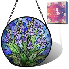 “Faux Stained Glass Sun Catcher – Unique Gift for Women, Moms, and Sisters”