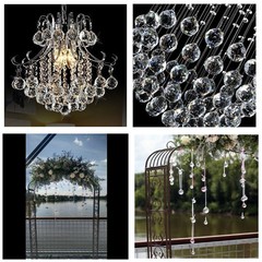 Crystal Prism Ball Window Suncatcher Rainow Maker 30mm/1.18 Inches With Chain Fo