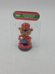 New Solar Powered Dancing Toy Bobble Head Christmas DRUMMER BOY Bear