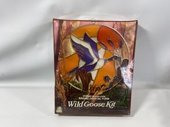Eze Form Stained Glass Look Wild Goose Baking Kit ACK-34 Suncatcher NOS