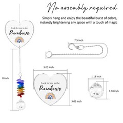 Memorial Glass Suncatcher for Pet Loss – Sympathy Gifts for Dog Owners