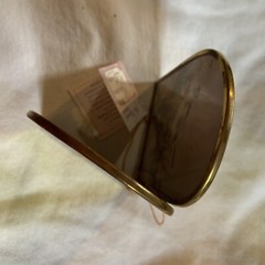 Via Vermont Light Catcher Brass Glass Framed September Blessing