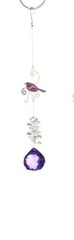 Stunning Prism Hanging Ornament Sunlight Hook Hanger Glass Alloy Choice of 6