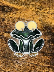 Vintage Frog Sun Catcher