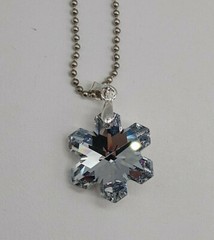 Swarovski Crystal Comet Argent Light CAL 20mm Snowflake 6704 Suncatcher Ornament