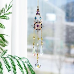Crystal Sun Catchers | Glass Icicle Prisms | Rainbow Makers for Home Decor