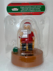 Solar Dancing Toy Bobble Head Solar Cute Santa In A Rocking Chair Christmas xmas