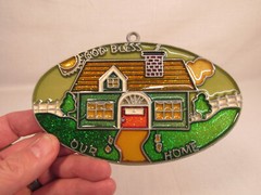 Lighthouse Sun Catchers Acrylic Metal Stained Glass Style Lot Montauk Point NY