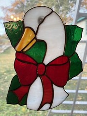 Stained Glass Goose Pics Copper foil method