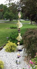Healing Citrine Gemstone Amethyst Suncatcher/Prism W/Swarovski Elements USA