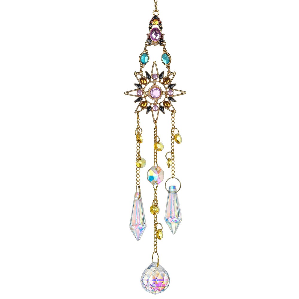 Crystal Sun Catchers | Glass Icicle Prisms | Rainbow Makers for Home Decor