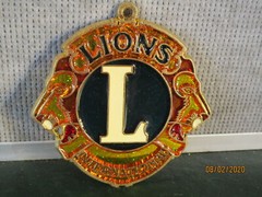 Lions International Sun Catcher