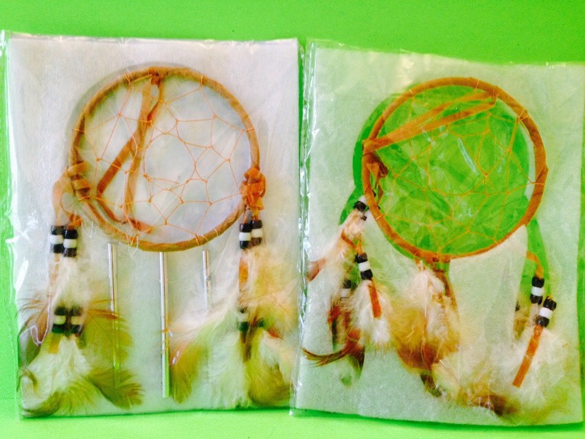 Native American Themed Dream Catchers Small Lot Of 2 Gift Collectibles