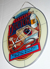 Genuine Antique Doctor Sun Catcher Been There Done That Made the Rounds