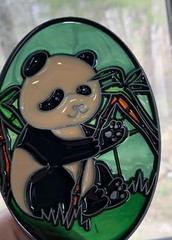 Vintage Suncatchers BEARS KOALA & PANDA Lot Of 2 NEW OLD STOCK