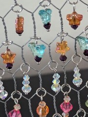 Chicken Wire Sun catcher