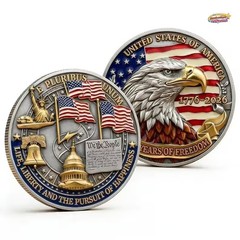 Semiquincentennial Collectible 3D Print Coin