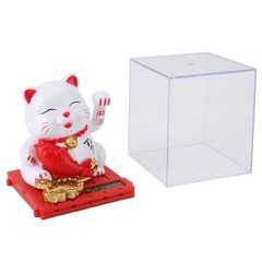 Solar Waving Cat Innovative Cute Solar Lucky Cat Solar Powered Fortune Cat With