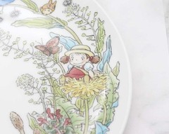 My Neighbor Totoro 23cm Plate Dandelion Version March to April 4660 From Japan