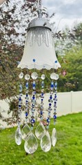 Handmade Sun catcher Crystal Chandelier