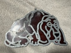 Vintage Suncatcher – Hound Dog 4.50X3.00 Inches Brown