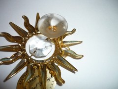 Mascot Austrian Crystal 24k Gold Plated Crystal Delight Sunburst Suncatcher