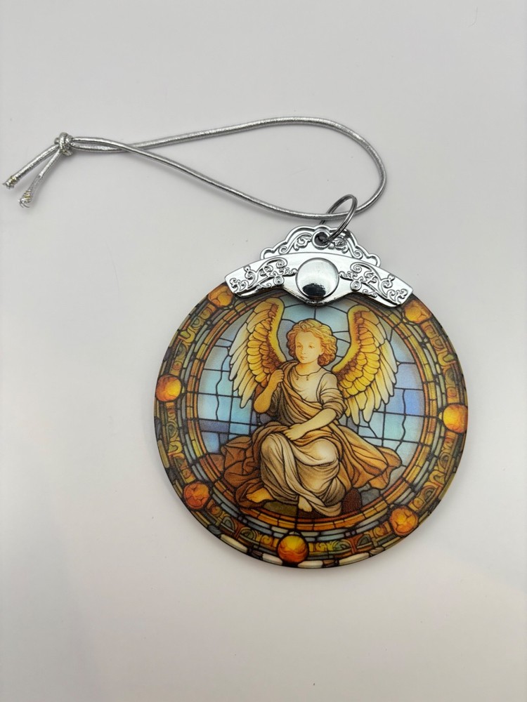 New Glass 3″ Angel Sun Catcher