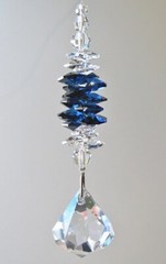 50mm Dreidel Suncatcher made with Swarovski Pastel Colours or any colour
