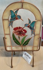 Gallery Art Glass Inc. Hummingbird Sun Catcher