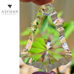 Genuine Asfour Crystal Suncatcher Pendant, chandelier prism 63mm pn917 Egypt